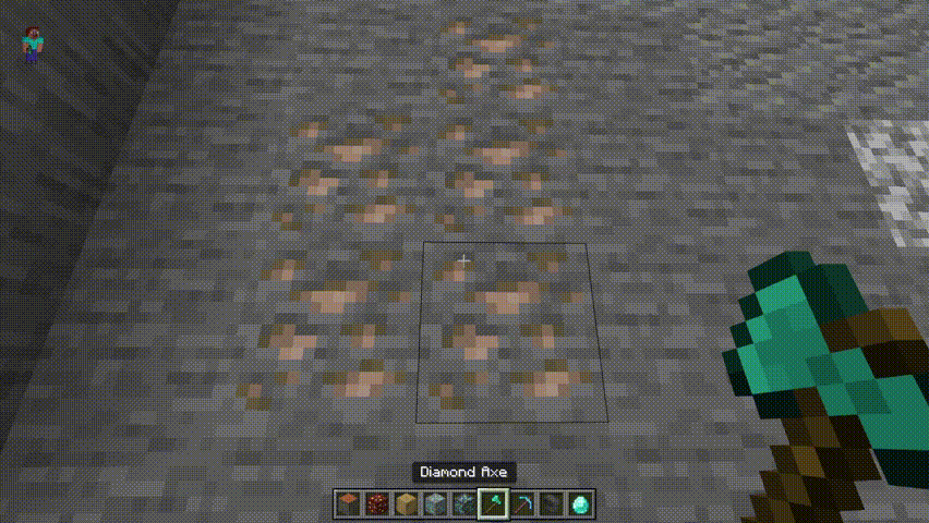 Ore Vein Miner Mod / Addon