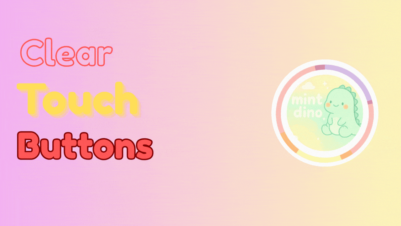 Clear Touch Buttons Texture Pack