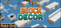 Furniture-block Decor Mod / Addon