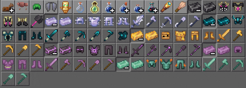 Raiyon's More Vanilla Tools Mod / Addon